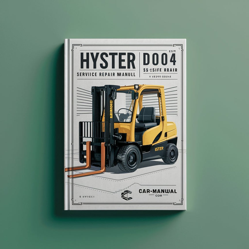 Hyster D004 (S5.50XL) Forklift Service Manual PDF Download
