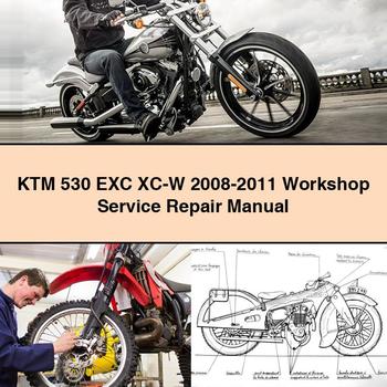 Manual de reparación y servicio del taller KTM 530 EXC XC-W 2008-2011