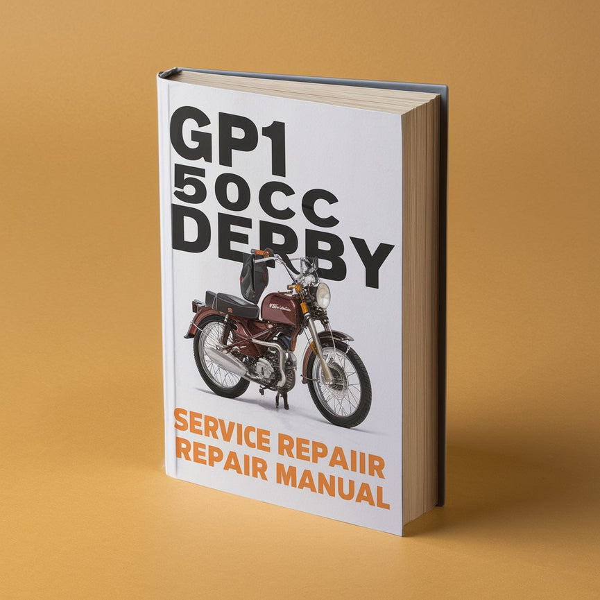 Manual de servicio y reparación de GP1 50CC DERBY