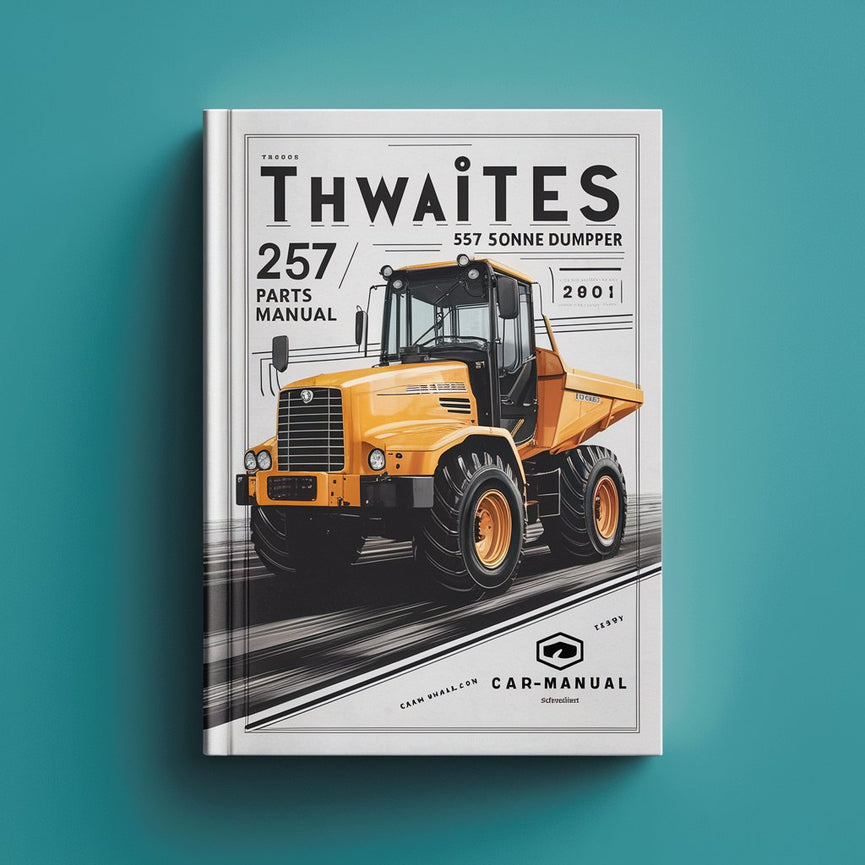 Thwaites 257 5 Tonne dumper parts Manual PDF Download