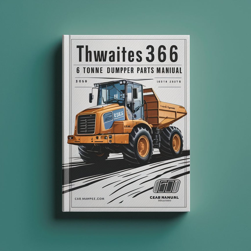 Thwaites 366 6 Tonne dumper parts Manual PDF Download