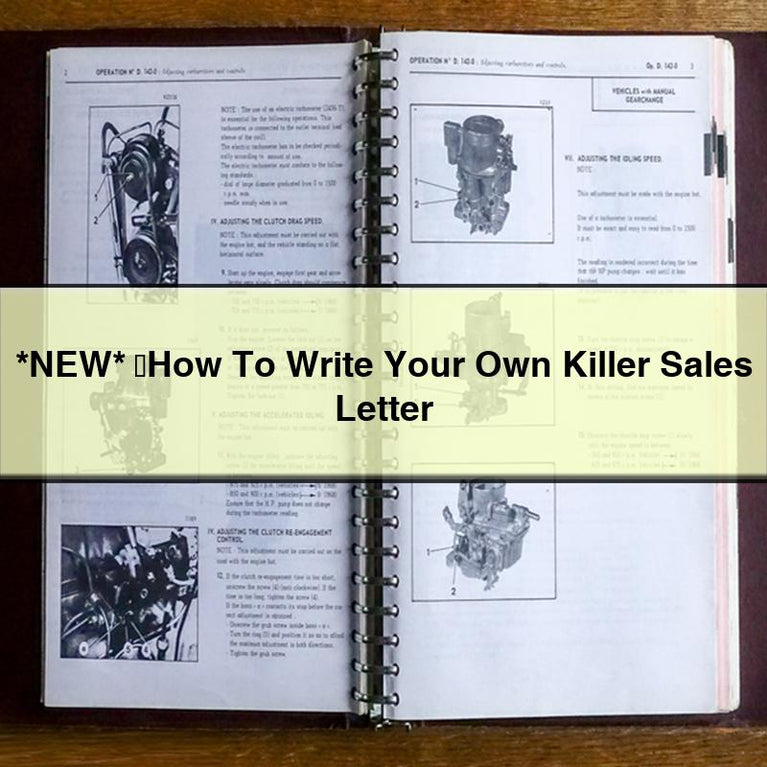 How To Write Your Own Killer Sales Letter