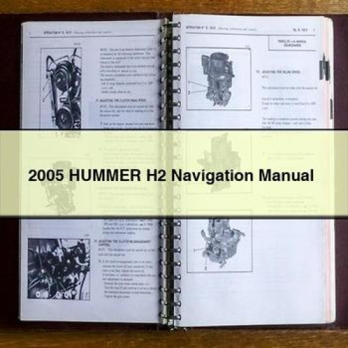 2005 HUMMER H2 Navigation Manual PDF Download