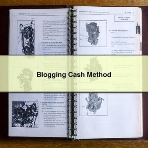 Blogging Cash Method