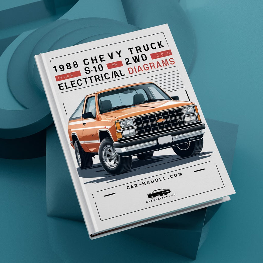 Diagramas eléctricos de la camioneta Chevy S10 Blazer 2WD 2.0L 1988