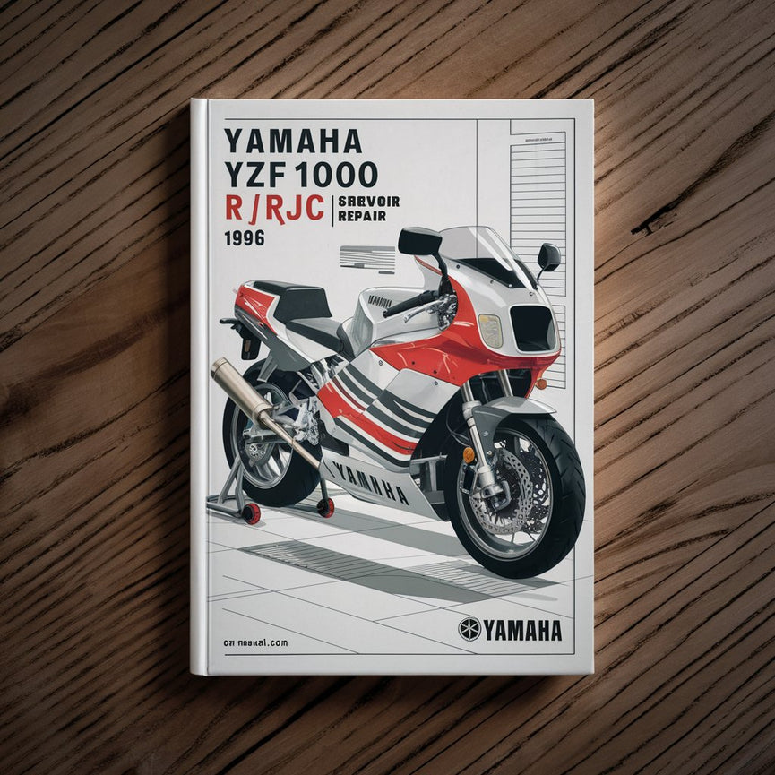 Manual de servicio y reparación de Yamaha YZF1000 RJ(RJC) 1996