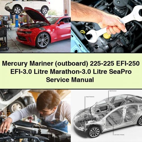 Mercury Mariner (outboard) 225-225 EFI-250 EFI-3.0 Litre Marathon-3.0 Litre SeaPro Service Manual PDF Download