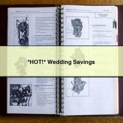 *HOT* Wedding Savings