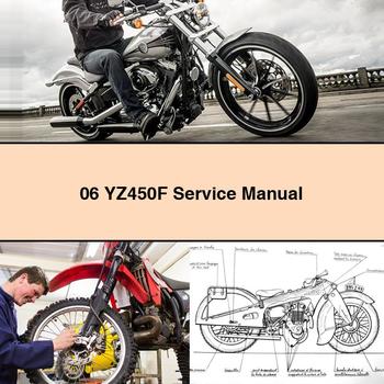 Manual de servicio y reparación de la YZ450F 06