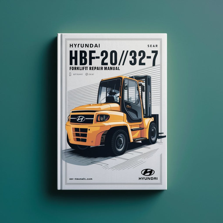 Manual de servicio y reparación de montacargas Hyundai HBF20/25/30/32-7