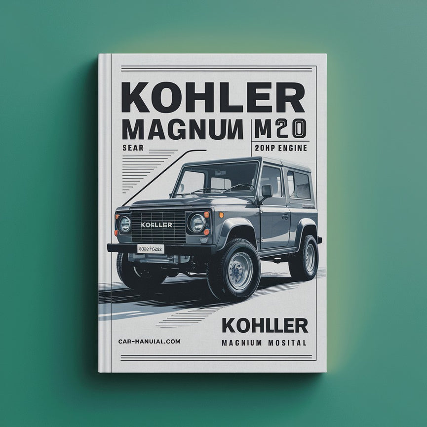 Kohler MAGNUM Model M20 20HP Engine Workshop Manual