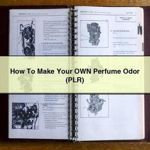 How To Make Your OWN Perfume Odor (PLR)