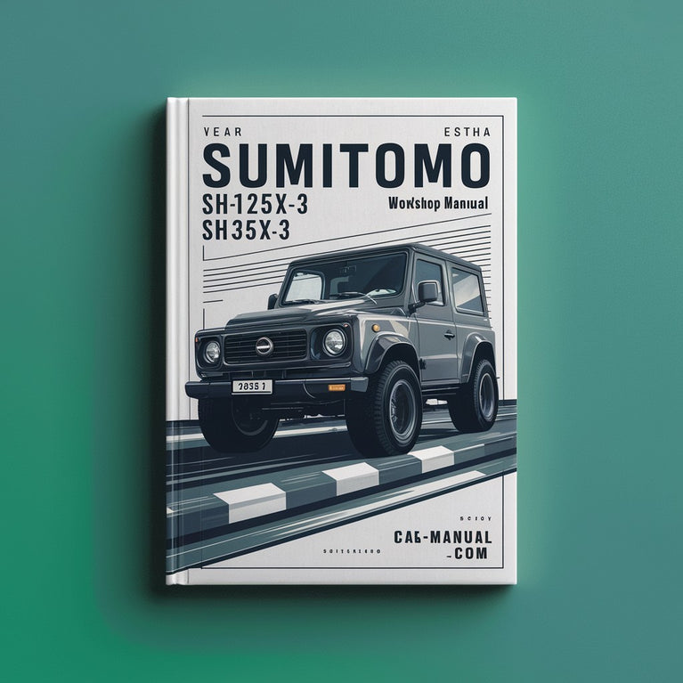 Sumitomo SH125X-3/SH135X-3 Workshop Manual