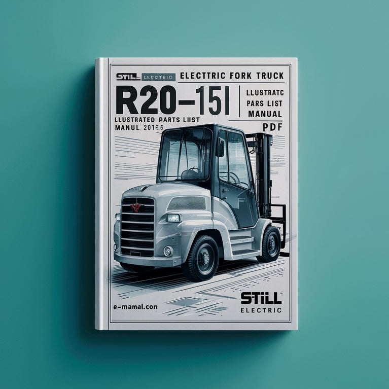 Still Electric Fork Truck R20-15I Illustrated Master Parts List Manual (Ident-Nr.161354 R2015)