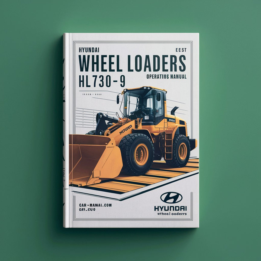 Manual de funcionamiento de la cargadora de ruedas Hyundai HL730-9