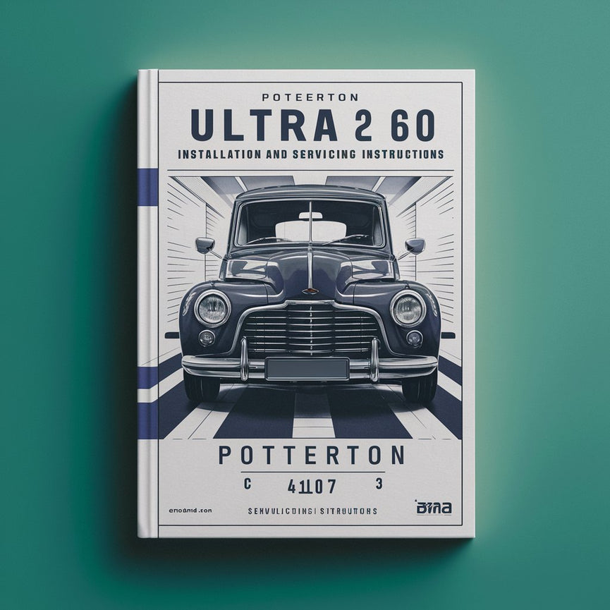 POTTERTON ULTRA 2 60 P GCNo.41 607 73 Instructions d'installation et d'entretien