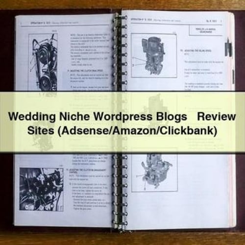 Wedding Niche Wordpress Blogs + Review Sites (Adsense/Amazon/Clickbank)