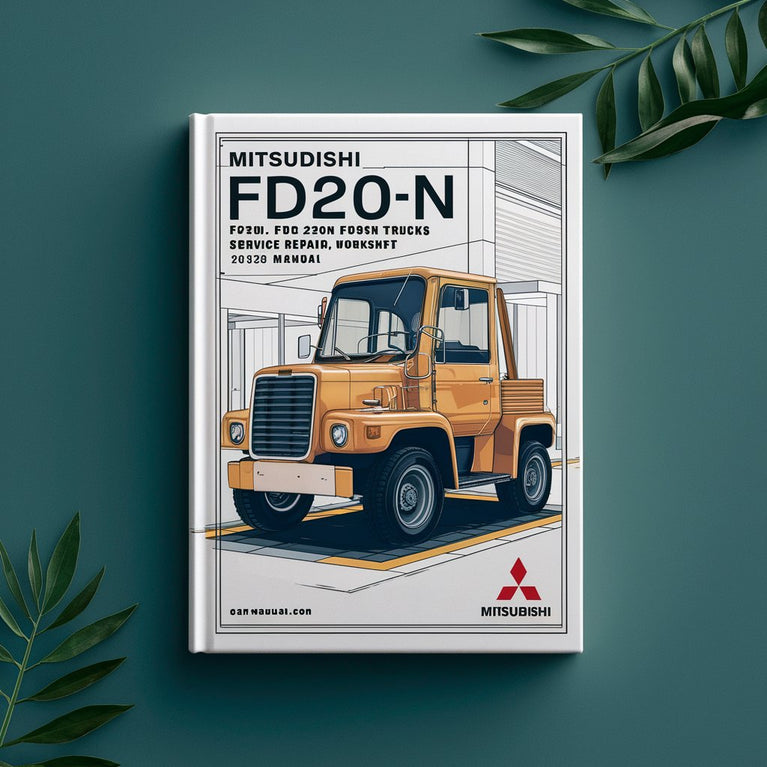 Manual de taller y servicio de carretillas elevadoras Mitsubishi FD20N FD25N FD30N FD35AN FD35N