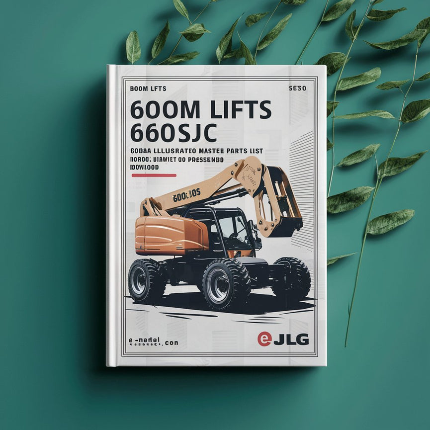 JLG Boom Lifts 600SC 660SJC Global Illustrated Master Parts List Manual  (S/N 0300128000 to PRESENT 3121251)