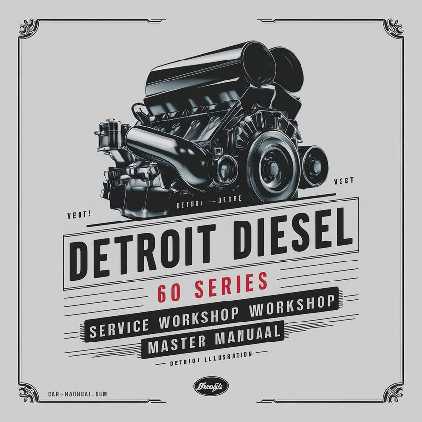 Manual maestro de taller de servicio de la serie 60 de Detroit Diesel