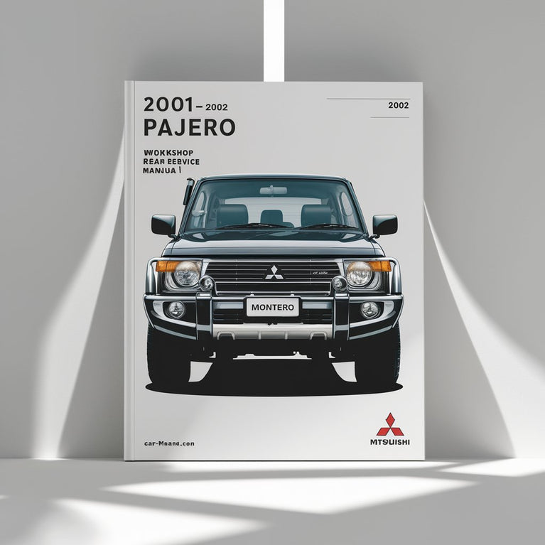 Manuel de réparation et d'entretien de l'atelier Mitsubishi Pajero (Montero) 2001-2002