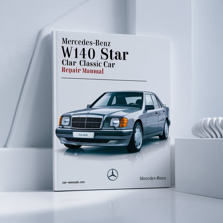 Manuel de réparation et d'entretien de voitures classiques Mercedes-Benz W140 STAR (1992 1993 1994 1995 1996 1997 1998 1999) - (DVD ISO)