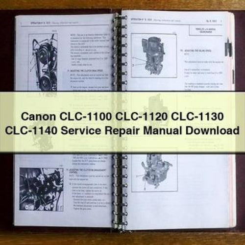 Canon CLC-1100 CLC-1120 CLC-1130 CLC-1140 Service Repair Manual Download PDF