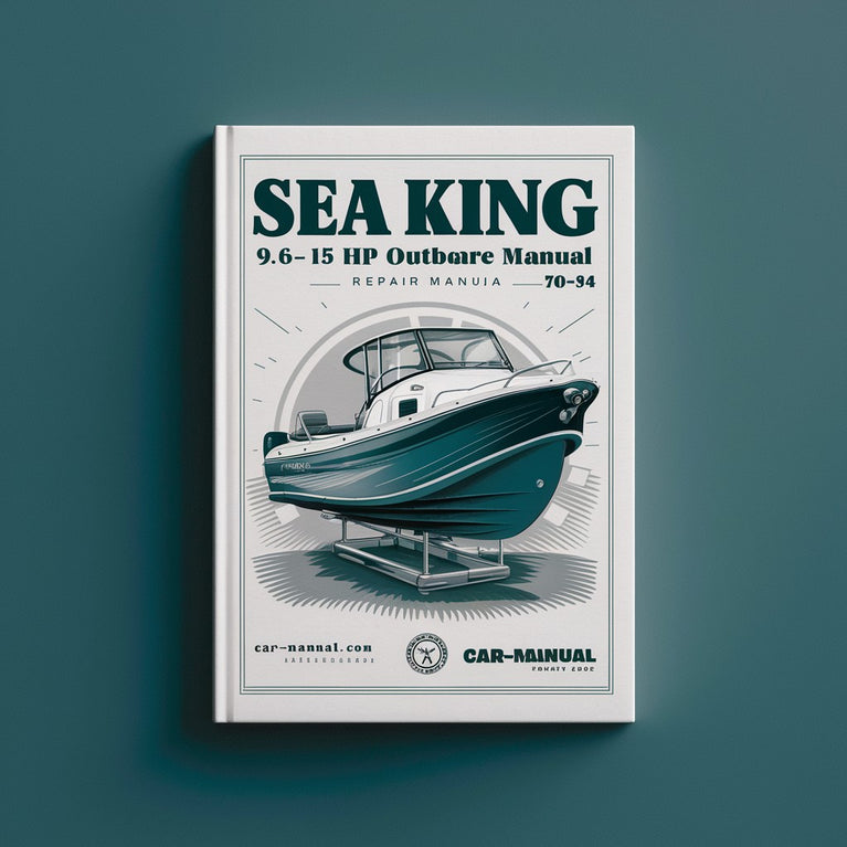 Sea King 9.6 -15 HP Outboard Service Repair Manual 70-84 PDF Download