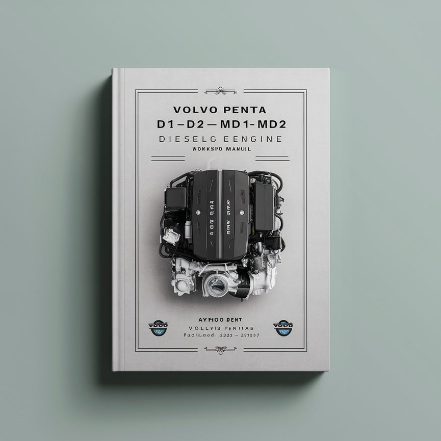 VOLVO PENTA D1-D2-MD1-MD2 Diesel Engine Workshop Manual