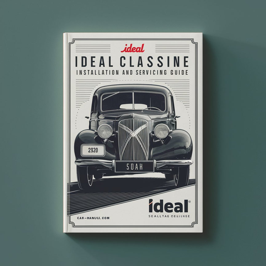 Guide d'installation et d'entretien du modèle Slimline Ideal Ideal Classic