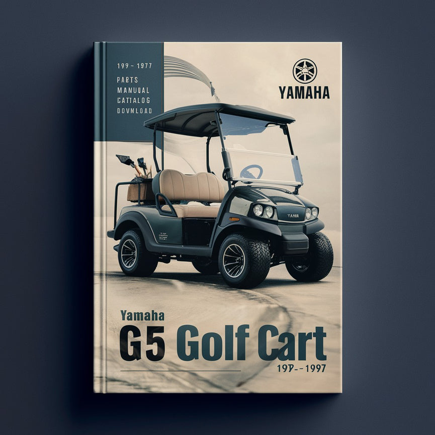 Yamaha G5 AG GOLF CART Parts Manual Catalog Download 1979-1997 PDF