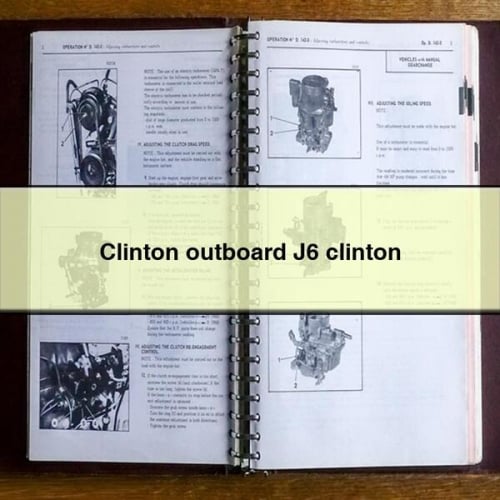 Moteur hors-bord Clinton J6 Clinton