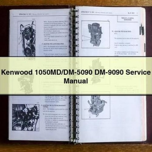 Kenwood 1050MD/DM-5090 DM-9090 Service Manual PDF Download