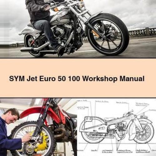 SYM Jet Euro 50 100 Workshop Manual PDF Download