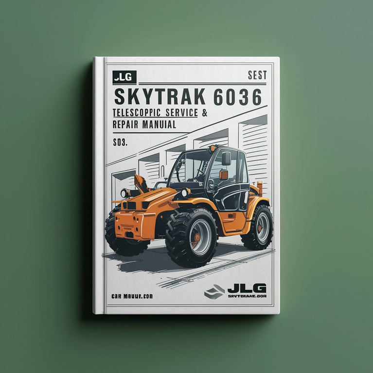 JLG Skytrak 6036 Telescopic Forklift Workshop Service & Repair Manual