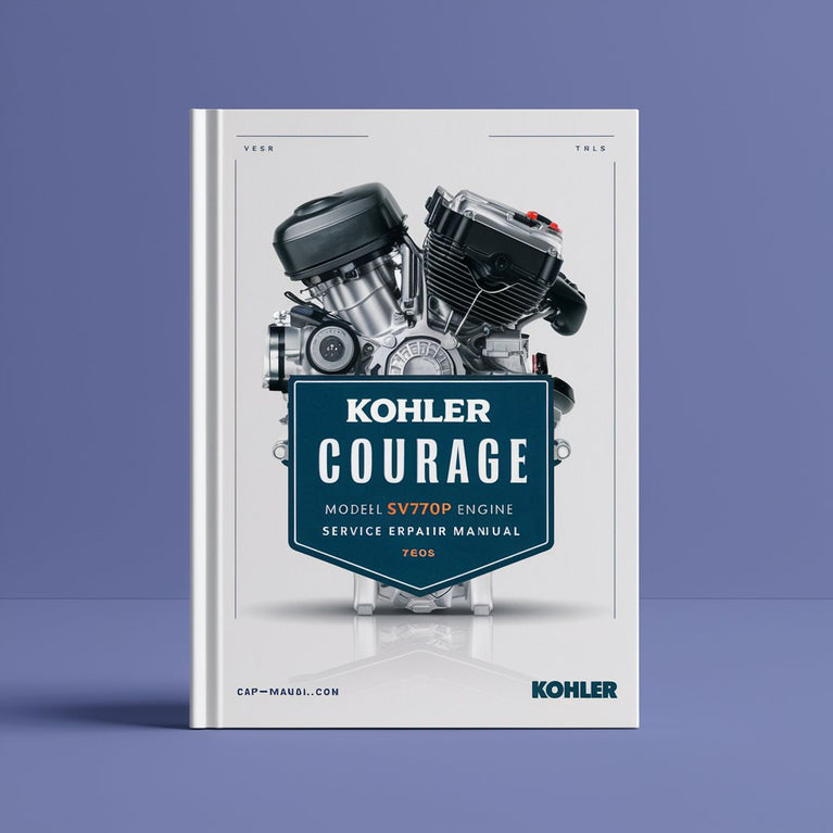 Kohler COURAGE Model SV740 27HP Engine Service Repair Manual