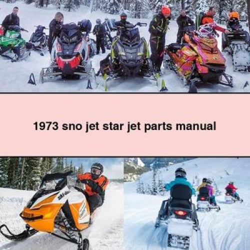 1973 sno jet star jet parts Manual PDF Download