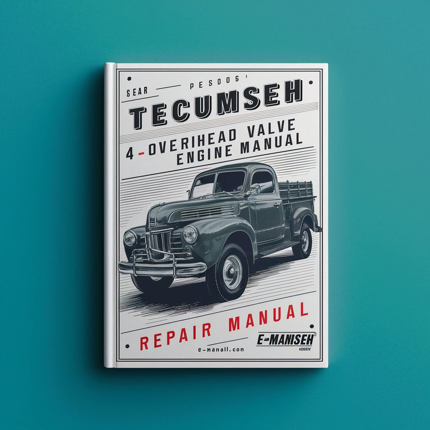 Tecumseh 4 Cycle Overhead Valve Engine Repair Manual