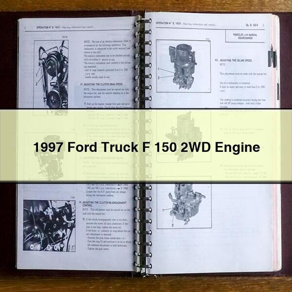 Moteur 2WD du camion Ford F 150 1997