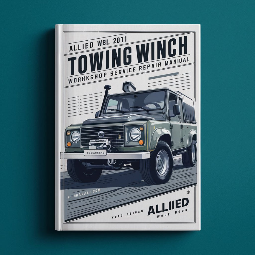 ALLIED W8L 2011 TOWING WINCH Workshop Service Manual PDF Download