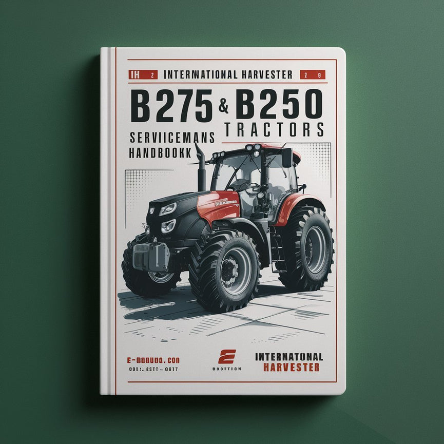 IH International Harvester McCormick B275 & B250 Tractors Servicemans Handbook - Download