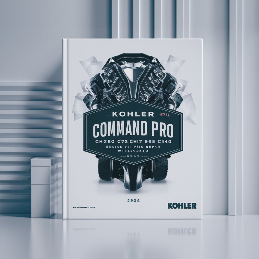 Manuel d'atelier de réparation et d'entretien du moteur Kohler Command Pro CH260 CH270 CH395 CH440