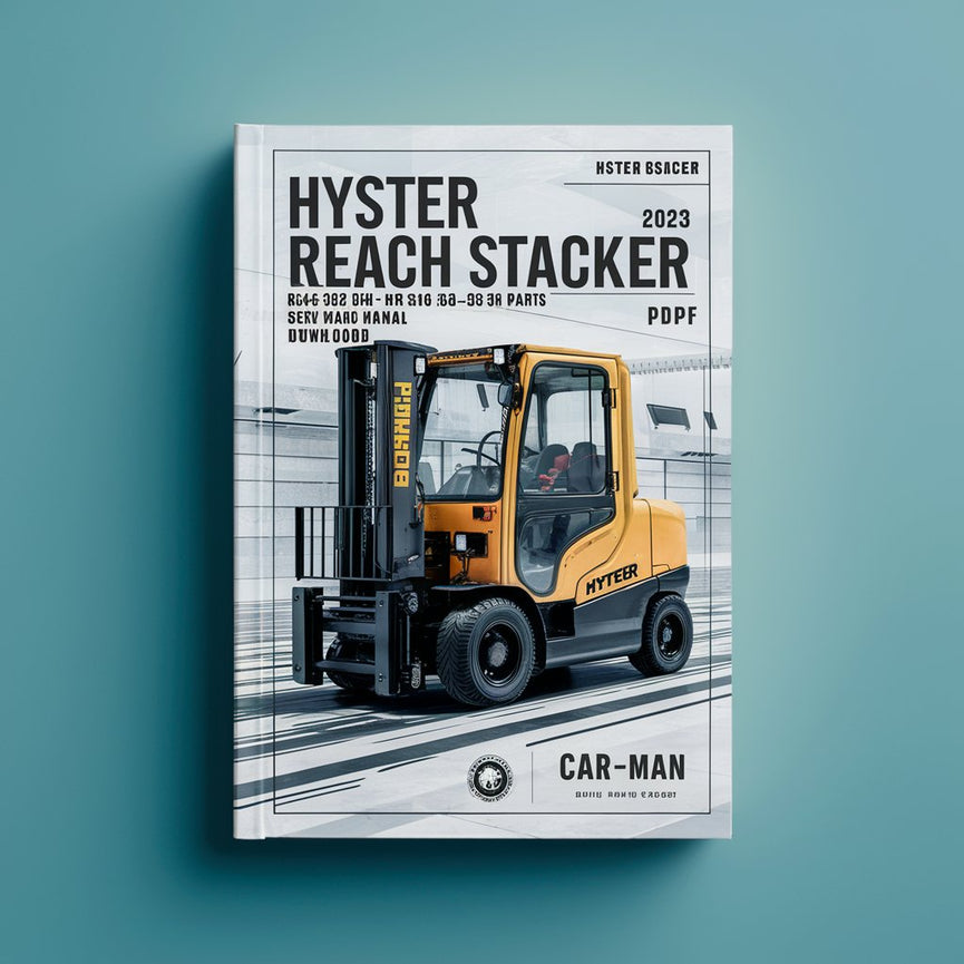 HYSTER REACH STACKER R45-27IH RS45-30CH RS46-30IH RS46-33CH RS46-33IH RS46-36CH Service Repair Manual & Parts Manual  (A222)