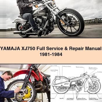 Manual de servicio y reparación completo de la Yamaha XJ750 1981-1984