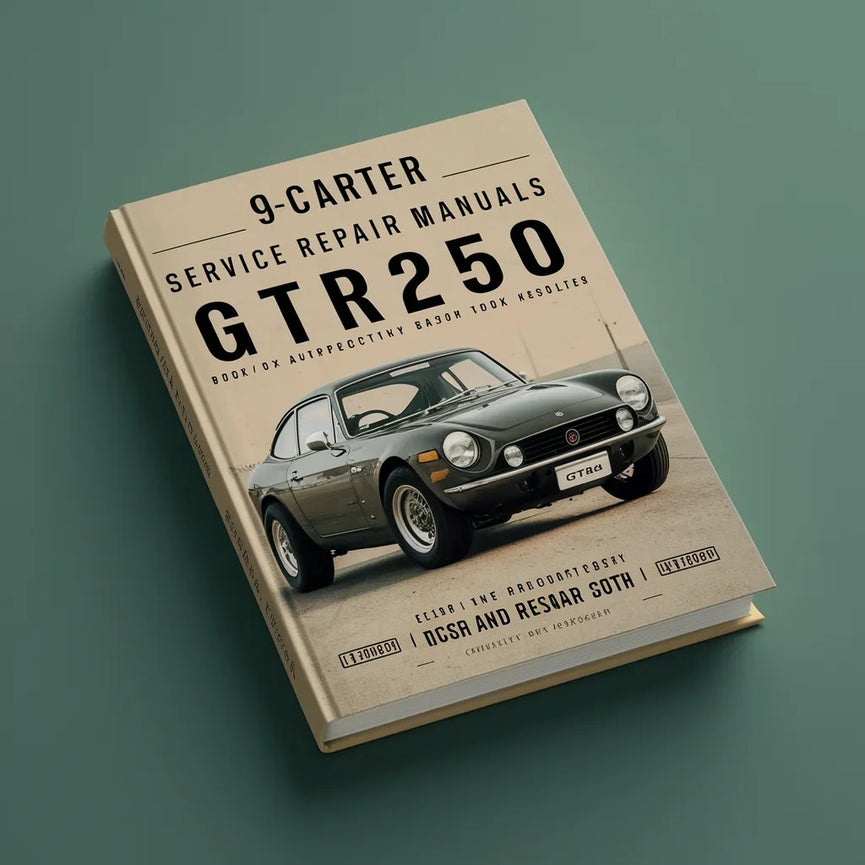 9-Carter Service Manuals GTR250 PDF Download