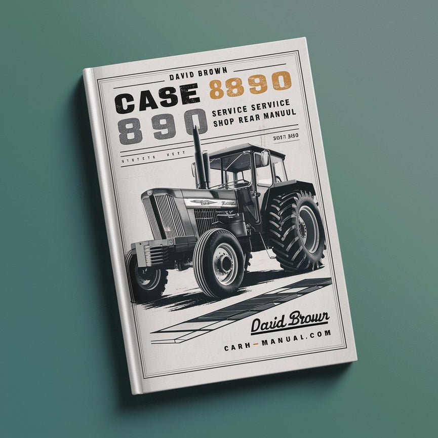 Manual de taller y reparación del tractor David Brown Case 880 990 (PDF)