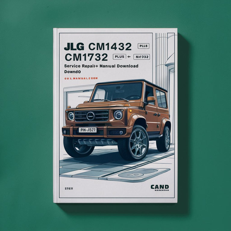 Manual de servicio, reparación y piezas de los modelos JLG CM1432 CM1432 Plus CM1732 (N.º de pieza: 3120579)