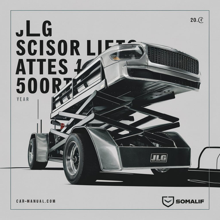 JLG Scissor Lifts 400RTS 500RTS Service Repair Workshop Manual  (P/N:3120696)