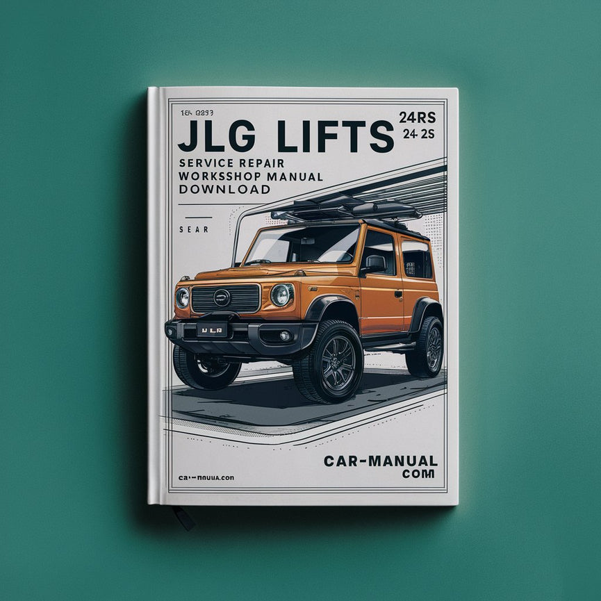 JLG Lifts 24RS Service Repair Workshop Manual  (P/N:3121287)