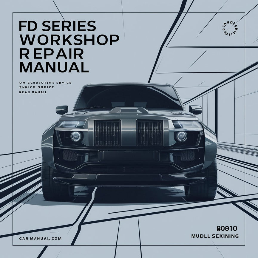 Manual de servicio y reparación del motor de la serie FD